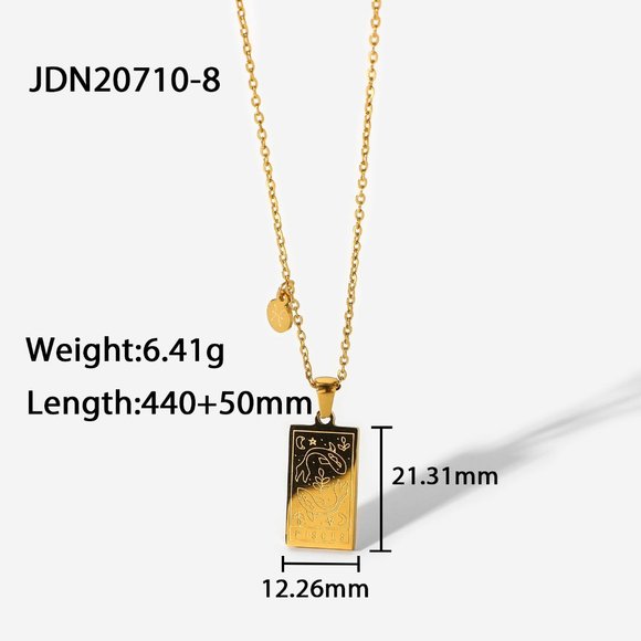 Athena Zodiac Necklace - Picture 11 of 15